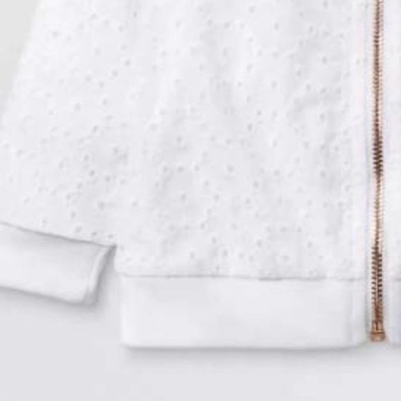 NWT Case Pack of 12 Baby Girl Eyelet Bomber Jacket 6-9 M - Picture 5 of 5